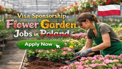 Visa Sponsorship Flower Garden Jobs in Poland