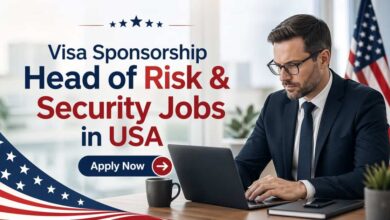Visa Sponsorship Head of Risk & Security Jobs in USA