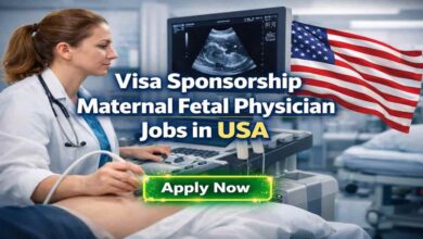 Visa Sponsorship Maternal Fetal Physician Jobs in USA