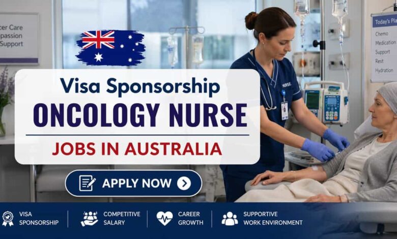 Visa Sponsorship Oncology Nurse Jobs in Australia