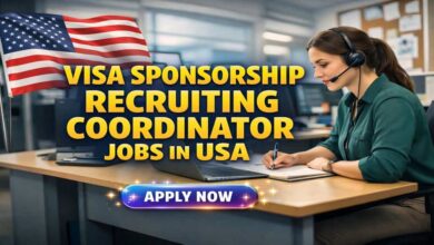 Visa Sponsorship Recruiting Coordinator Jobs in USA