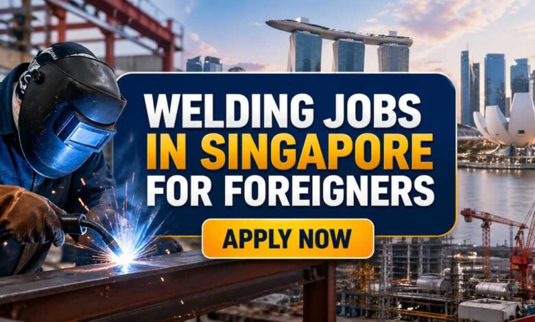 Welding Jobs in Singapore For Foreigners