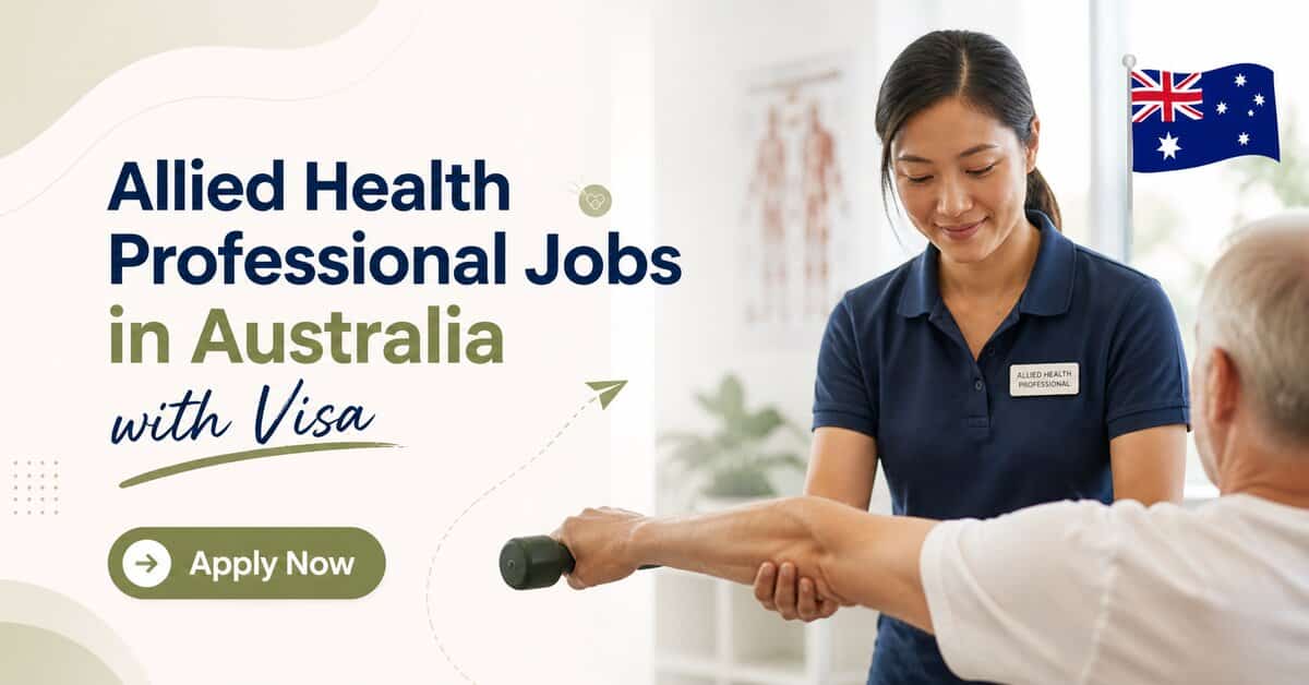 Allied Health Professional Jobs in Australia with Visa