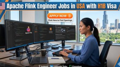 Apache Flink Engineer Jobs in USA with H1B Visa
