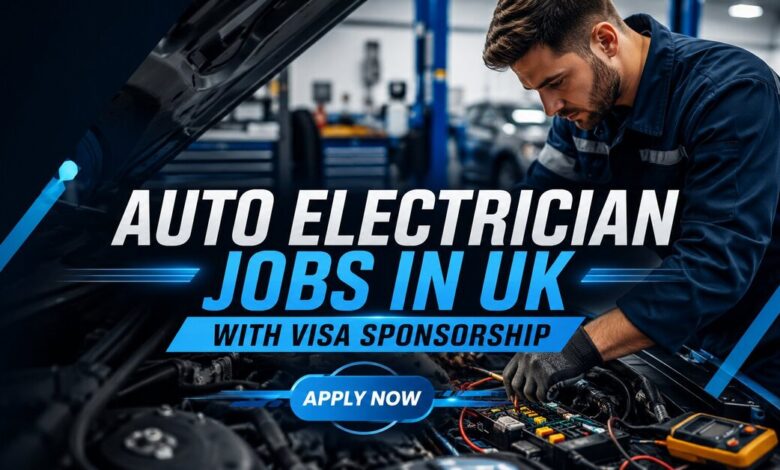 Auto Electrician Jobs in UK with Visa Sponsorship