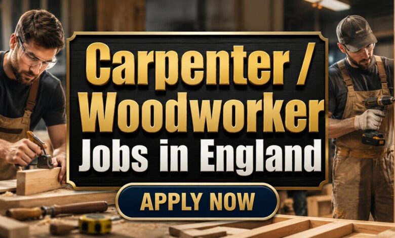 Carpenter / Woodworker Jobs in England