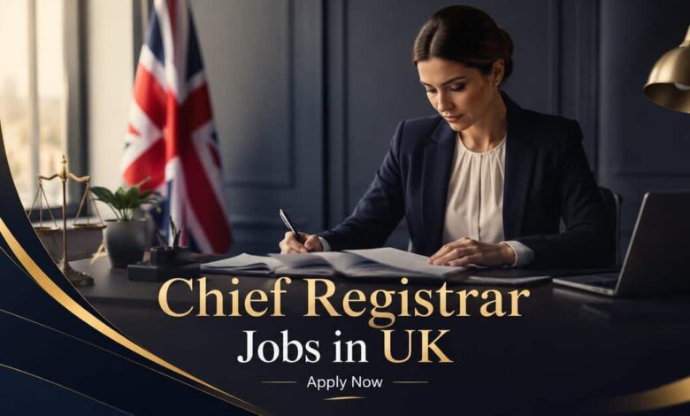 Chief Registrar Jobs in UK
