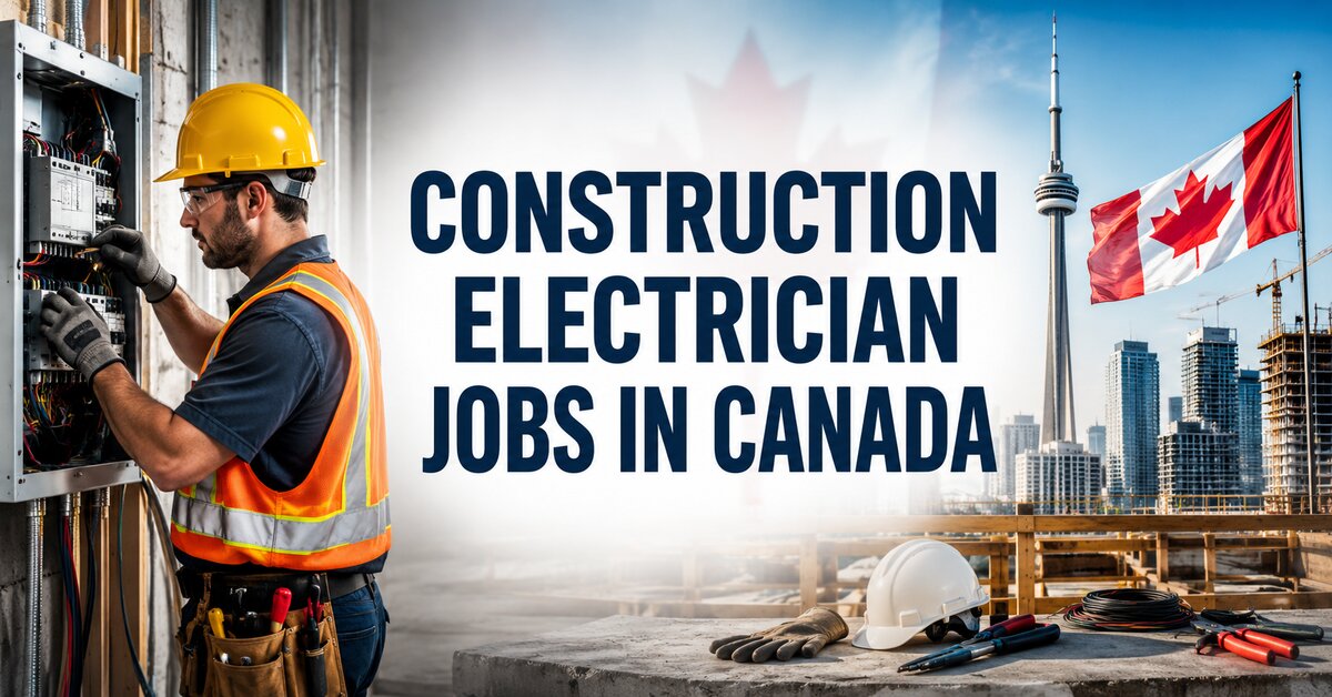 Construction Electrician Jobs in Canada