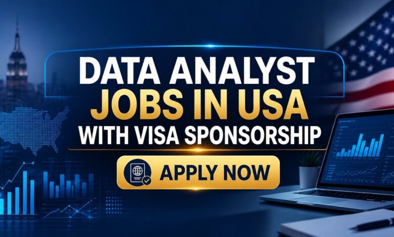 Data Analyst Jobs in USA with Visa Sponsorship