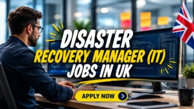 Disaster Recovery Manager (IT) Jobs in UK