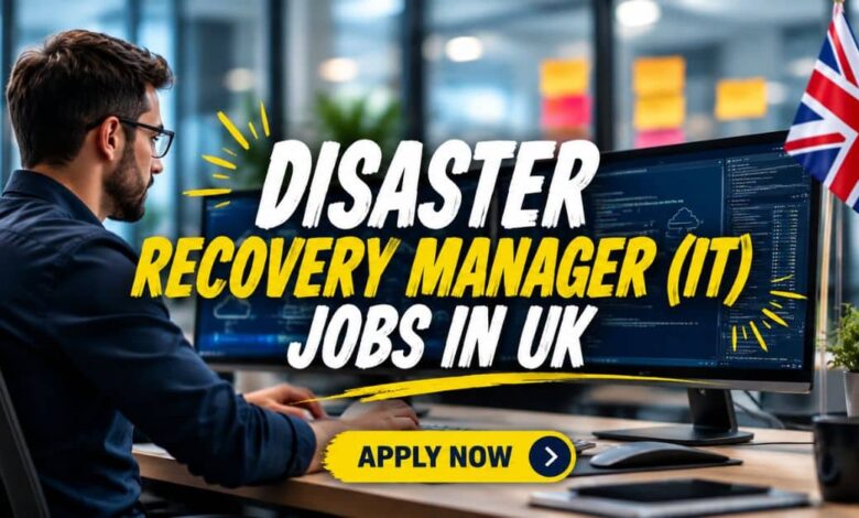 Disaster Recovery Manager (IT) Jobs in UK