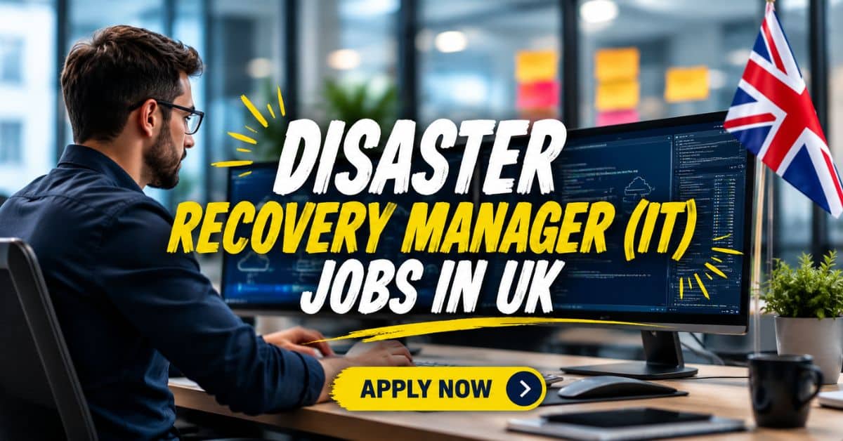 Disaster Recovery Manager (IT) Jobs in UK