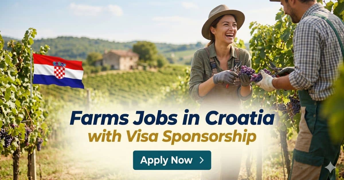 Farms Jobs in Croatia with Visa Sponsorship