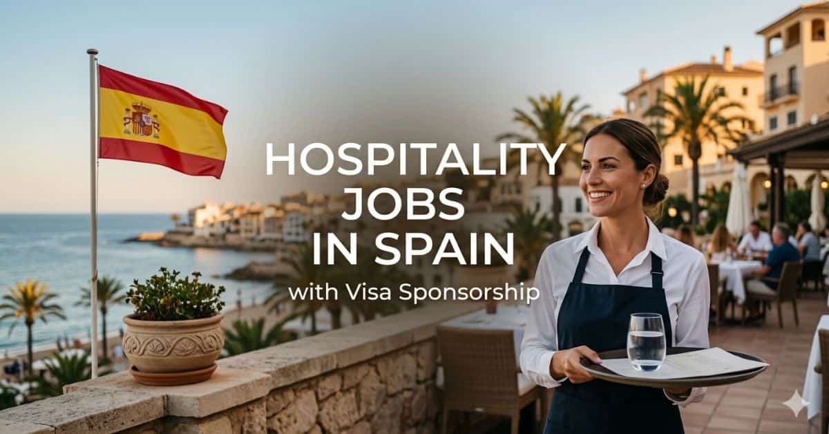 Hospitality Jobs in Spain with Visa Sponsorship
