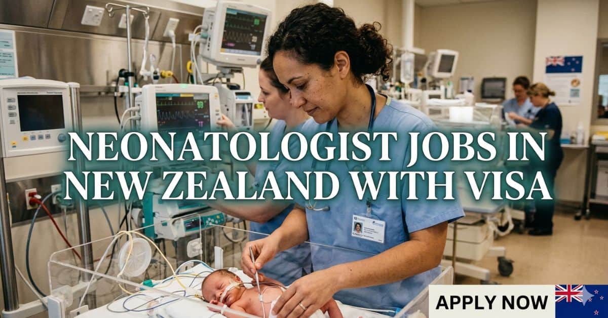 Neonatologist Jobs in New Zealand with Visa