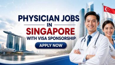 Physician Jobs in Singapore with Visa Sponsorship