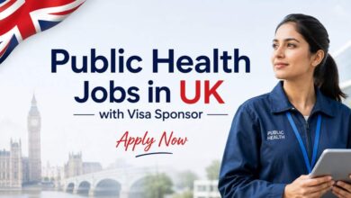 Public Health Jobs in UK with Visa Sponsor