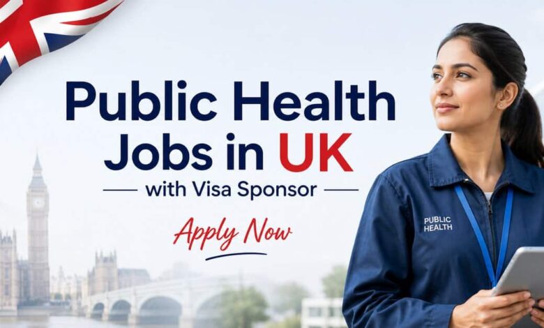 Public Health Jobs in UK with Visa Sponsor