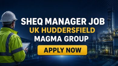 SHEQ Manager Job UK Huddersfield Magma Group