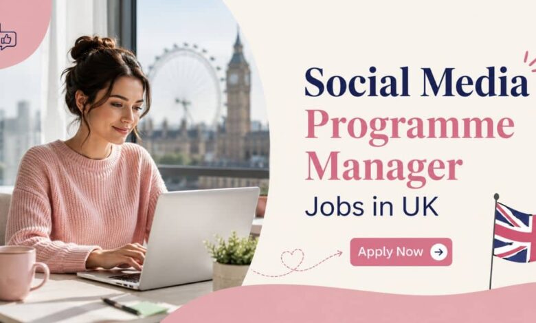 Social Media Programme Manager Jobs in UK