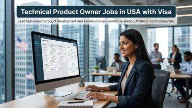 Technical Product Owner Jobs in USA with Visa