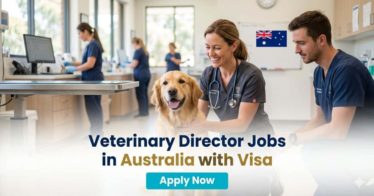 Veterinary Director Jobs in Australia with Visa