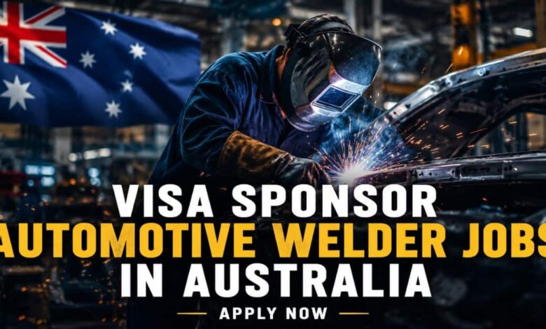 Visa Sponsor Automotive Welder Jobs in Australia