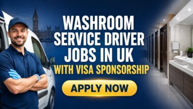 Washroom Service Driver Jobs in UK with Visa Sponsorship