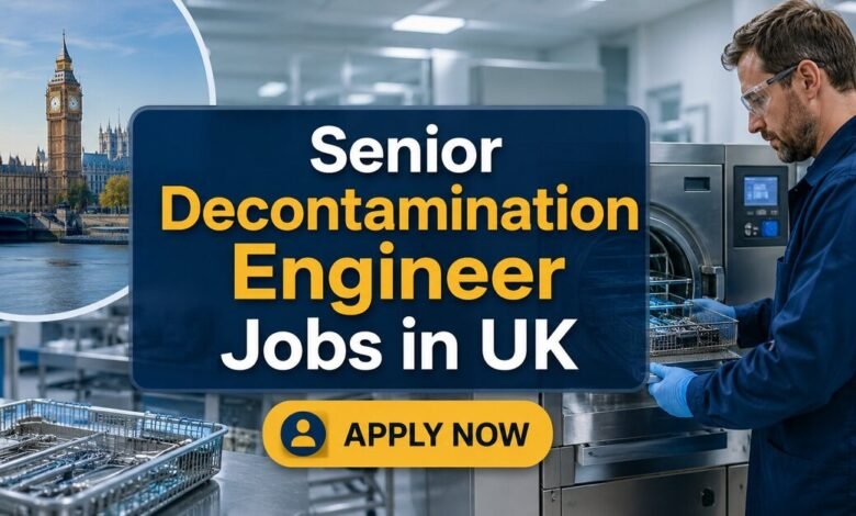 Senior Decontamination Engineer Jobs in UK
